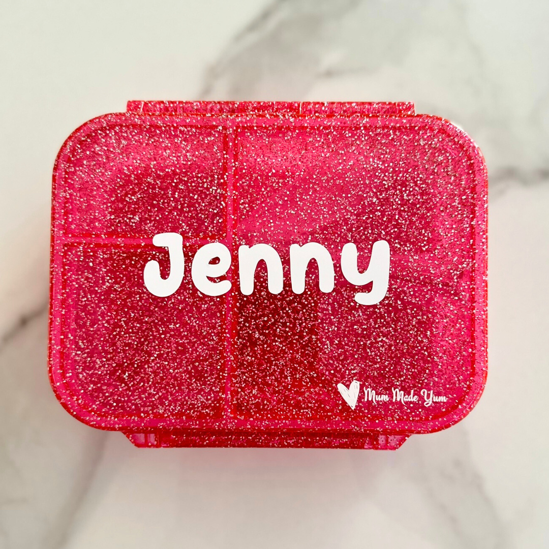 Bento Lunchbox (Mini Snack) - Sparkle Pink