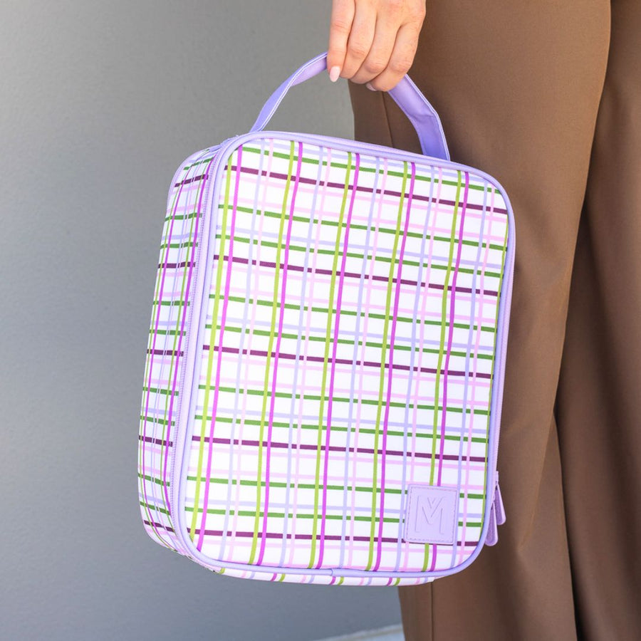 MontiiCo Large Insulated Lunch Bag - Berry Patch