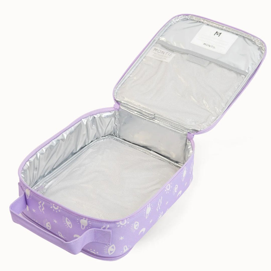 MontiiCo Large Insulated Lunch Bag - Cosmic Bloom 