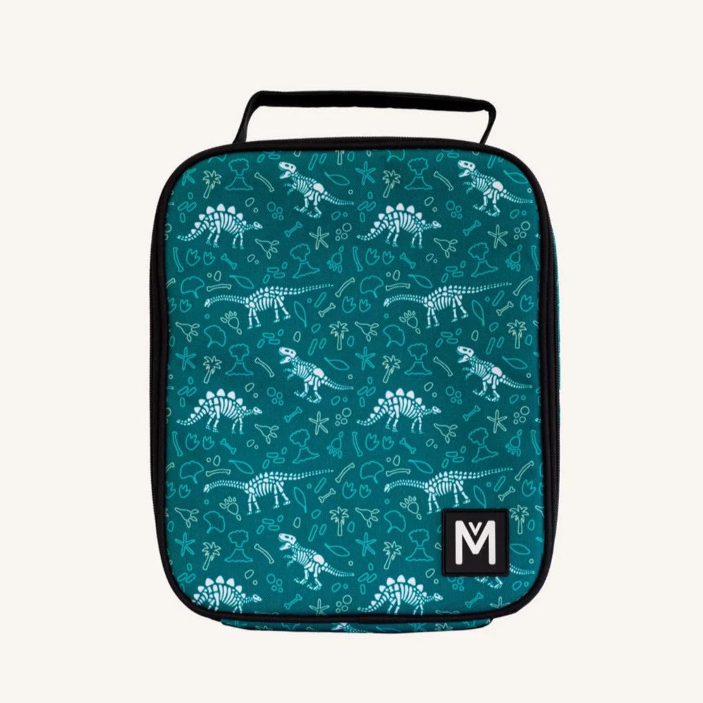 MontiiCo Large Insulated Lunch Bag - Dinosaur Land