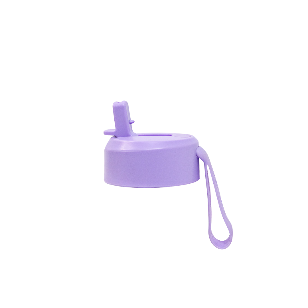 Sipper Lid + Straw (475ml) - Lilac