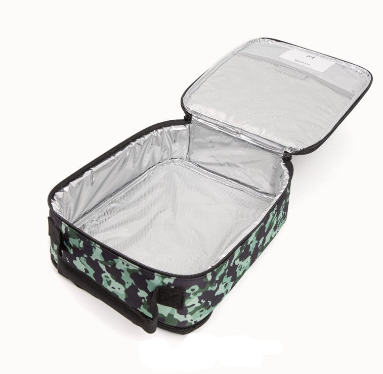 MontiiCo Large Insulated Lunch Bag - Stealth