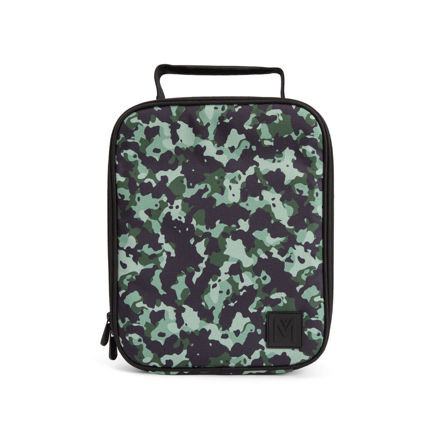 MontiiCo Large Insulated Lunch Bag - Stealth