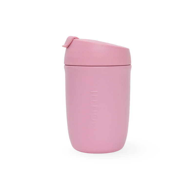 MontiiCo Travel Coffee Cup - 380ml - Bubblegum
