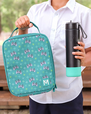 MontiiCo Large Insulated Lunch Bag - Arcade