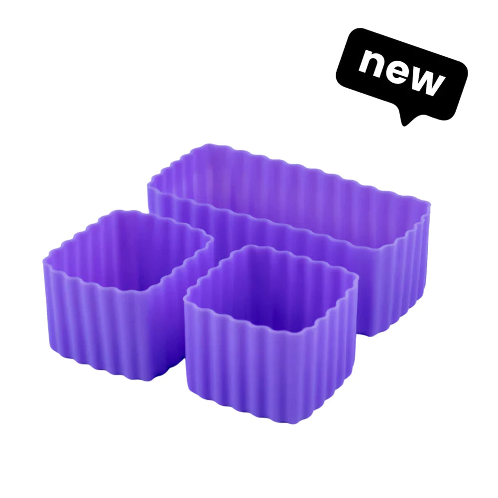 Montii Bento Silicone Cups - 3 pack grape