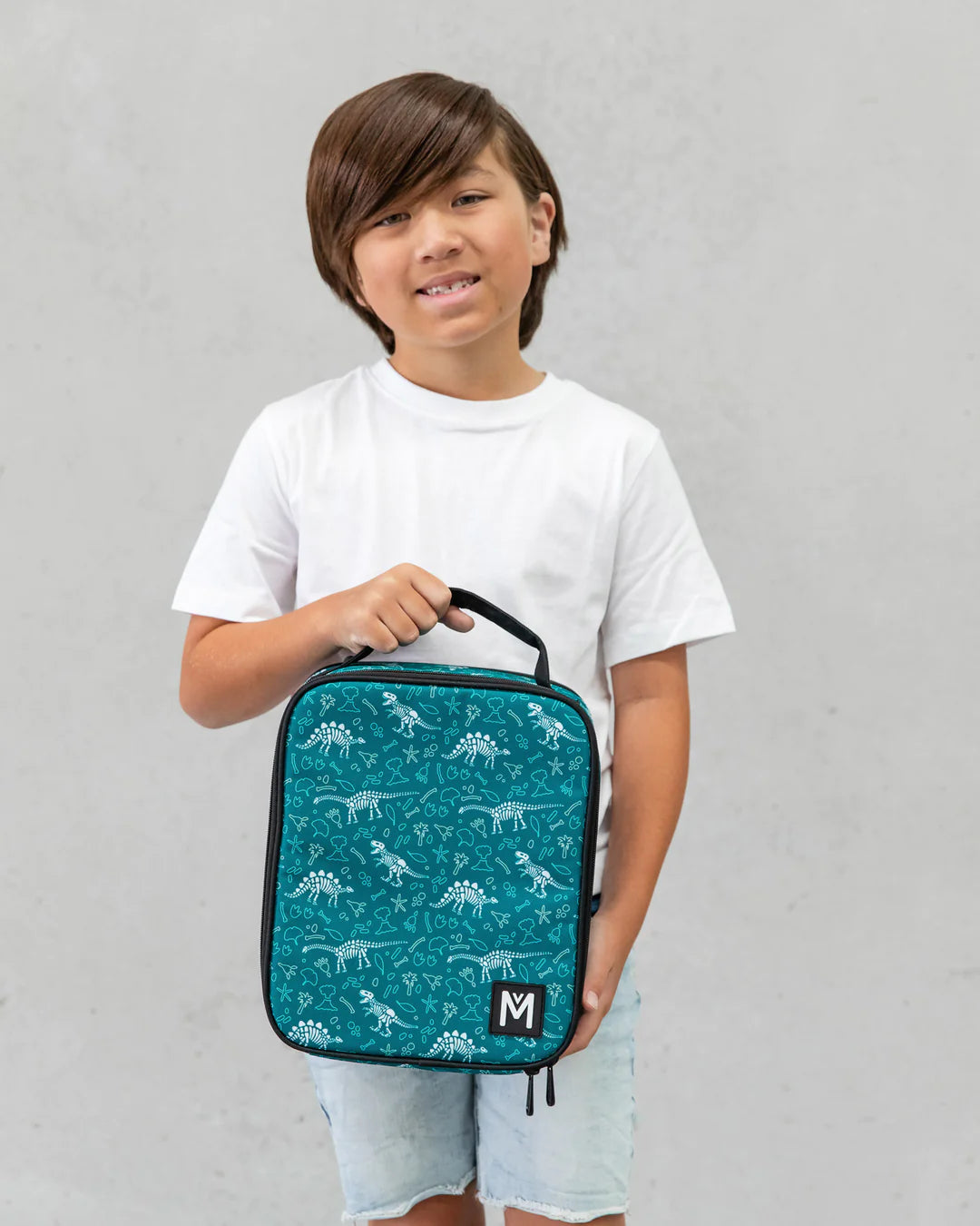 MontiiCo Large Insulated Lunch Bag - Dinosaur Land