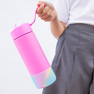 MontiiCo Fusion Drink Bottle 475mls - Floss Pink