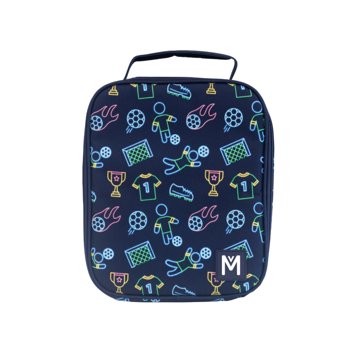 MontiiCo Large Insulated Lunch Bag - Goal Keeper