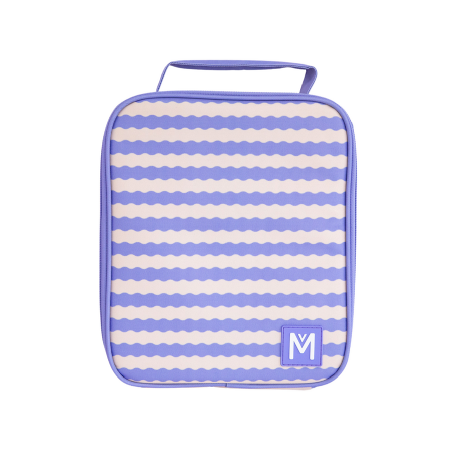 MontiiCo Large Insulated Lunch Bag - Ripple Cloud