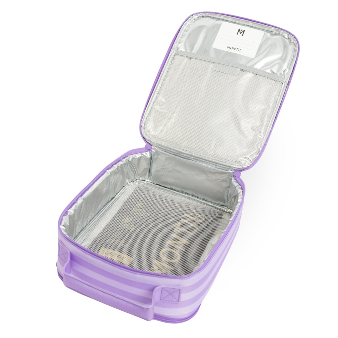 MontiiCo Large Insulated Lunch Bag - Tiny Tulips (larger version)