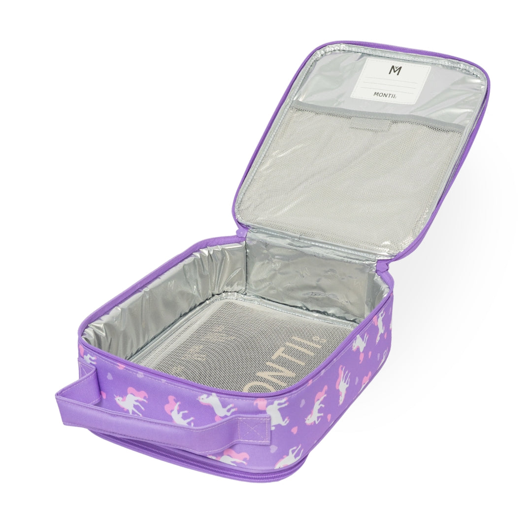 MontiiCo Large Insulated Lunch Bag - Unicorn (larger version)