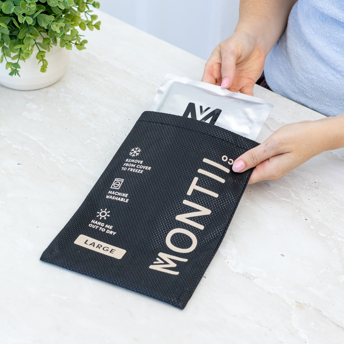MontiiCo Ice Pack Aluminium - Large (NEW)