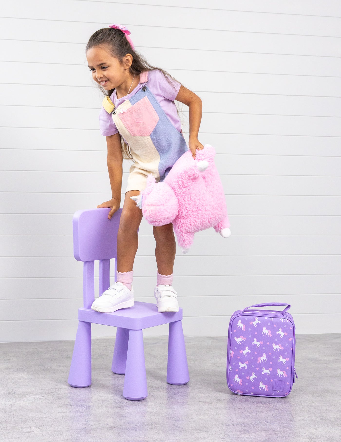 MontiiCo Large Insulated Lunch Bag - Unicorn (larger version)
