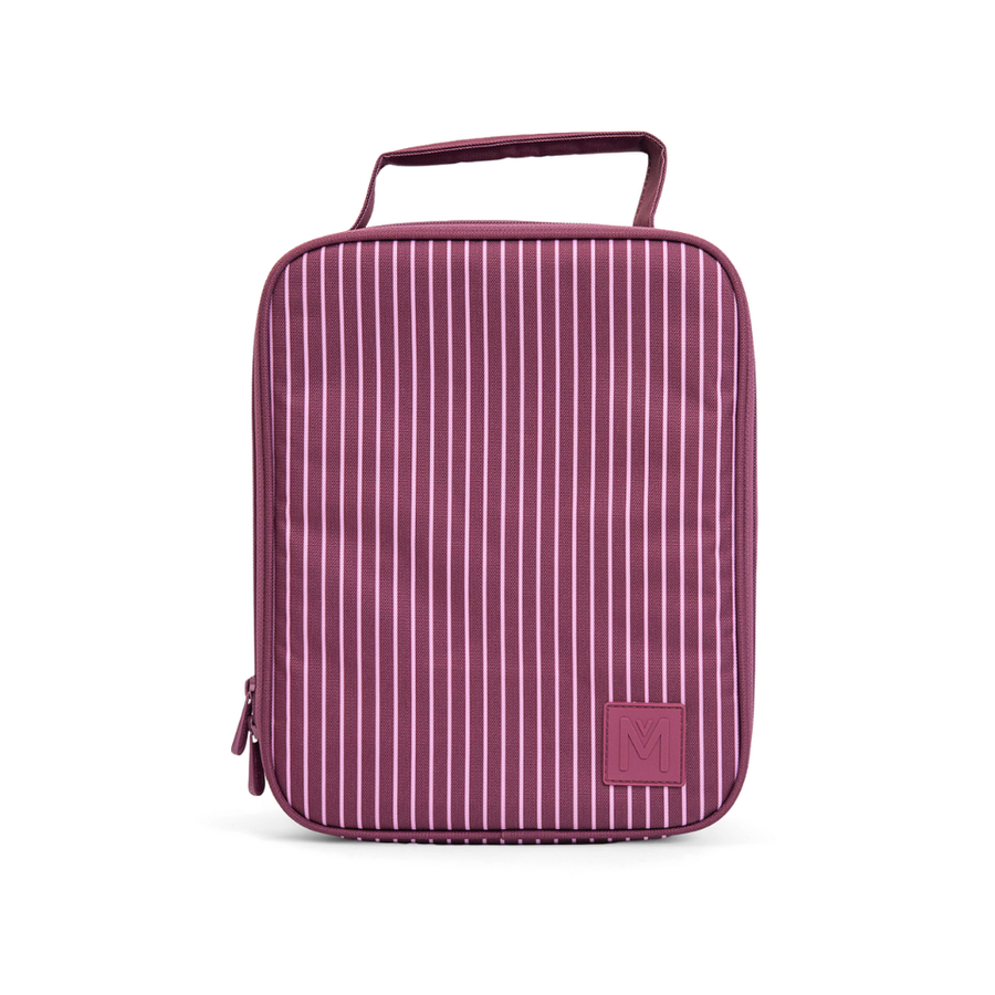 MontiiCo Large Insulated Lunch Bag - Ruby (larger version)