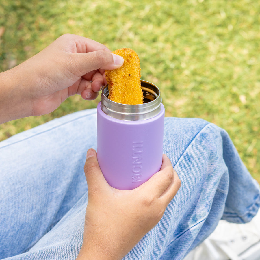 MontiiCo Insulated Snack Food Jar - Lilac