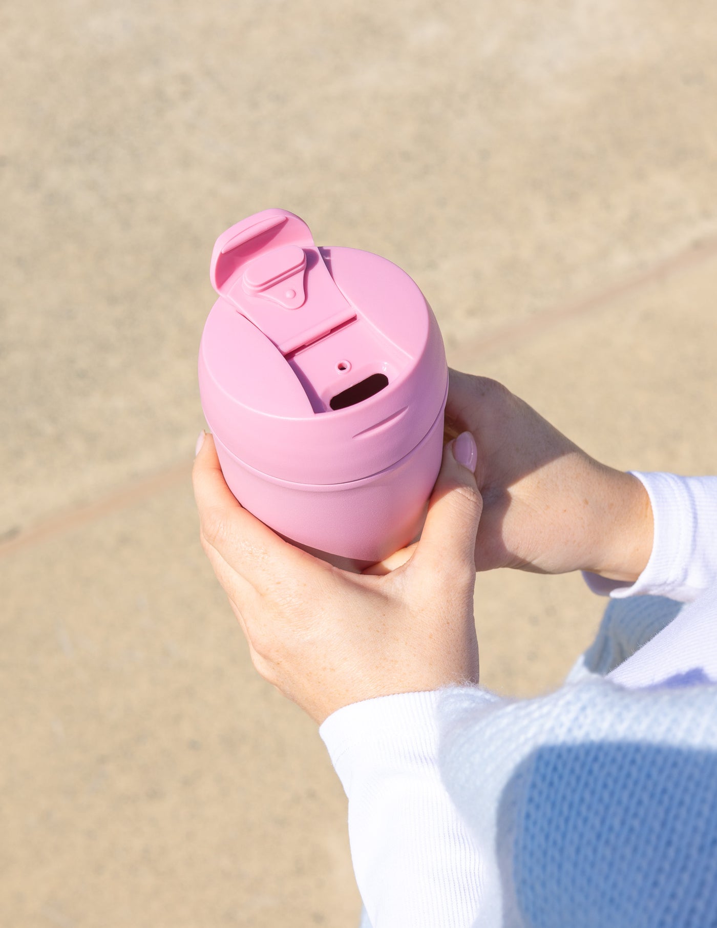 MontiiCo Travel Coffee Cup - 380ml - Bubblegum