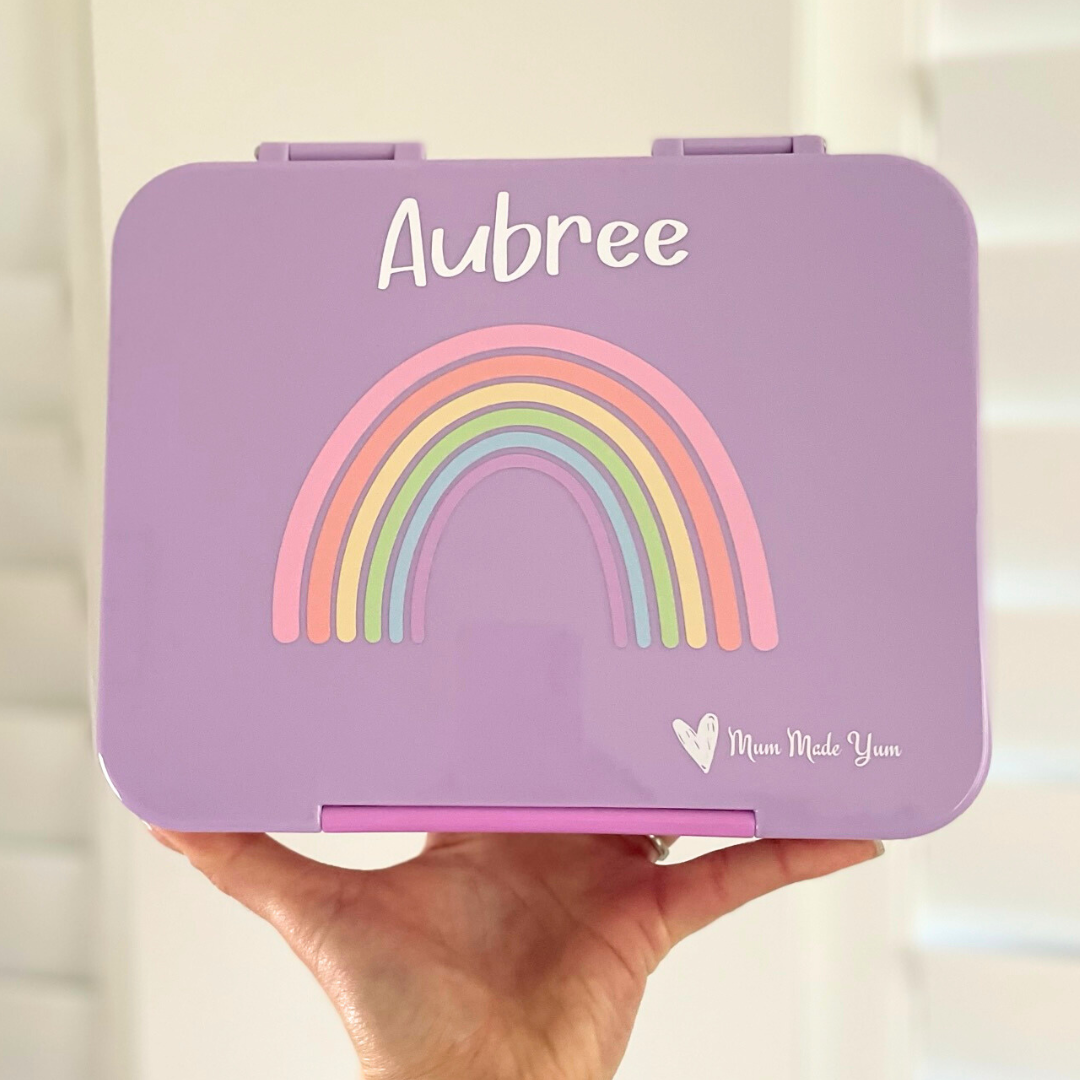 Bento Lunchbox (Large) - Violet Rainbow6