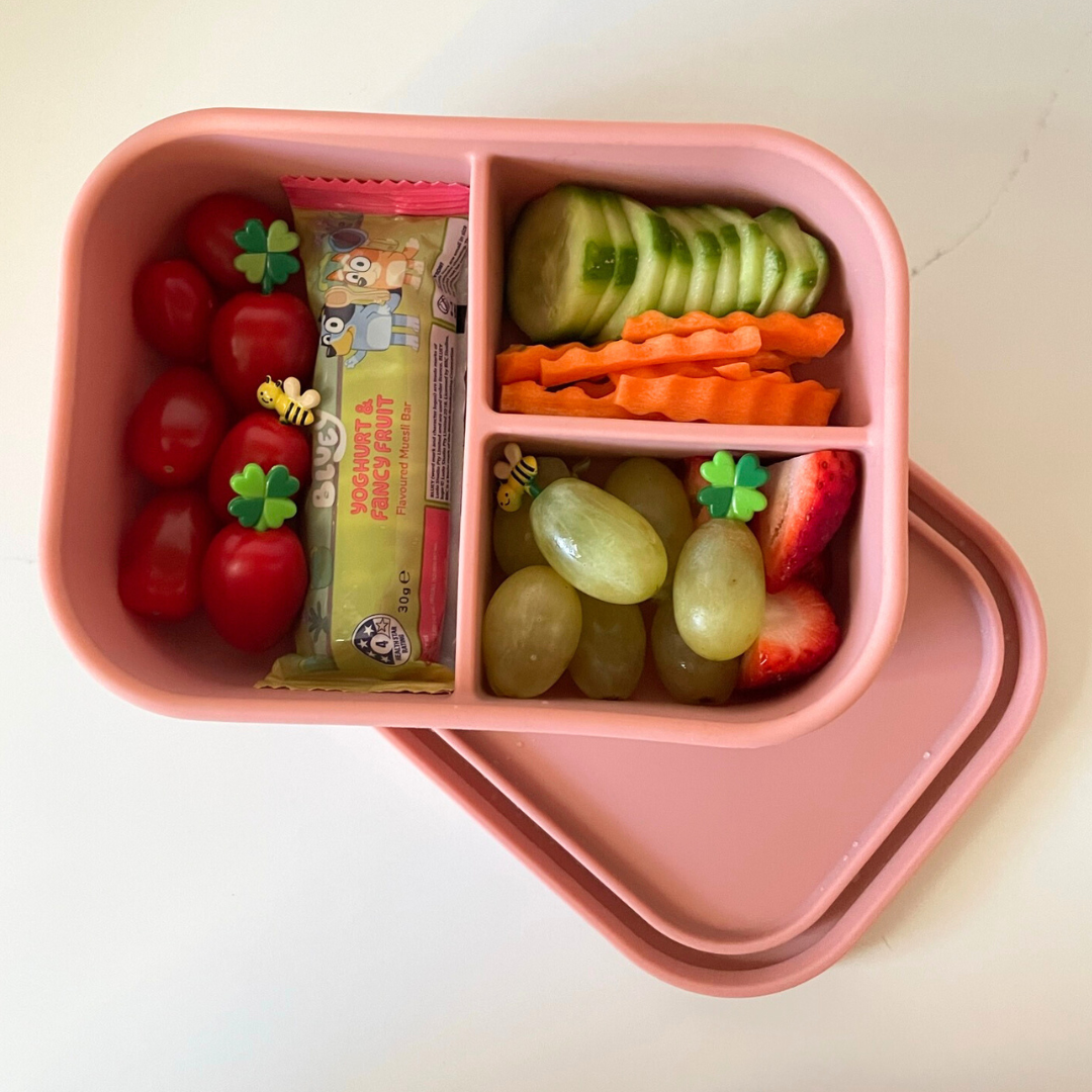 Silicone Bento Lunchbox - Mustard