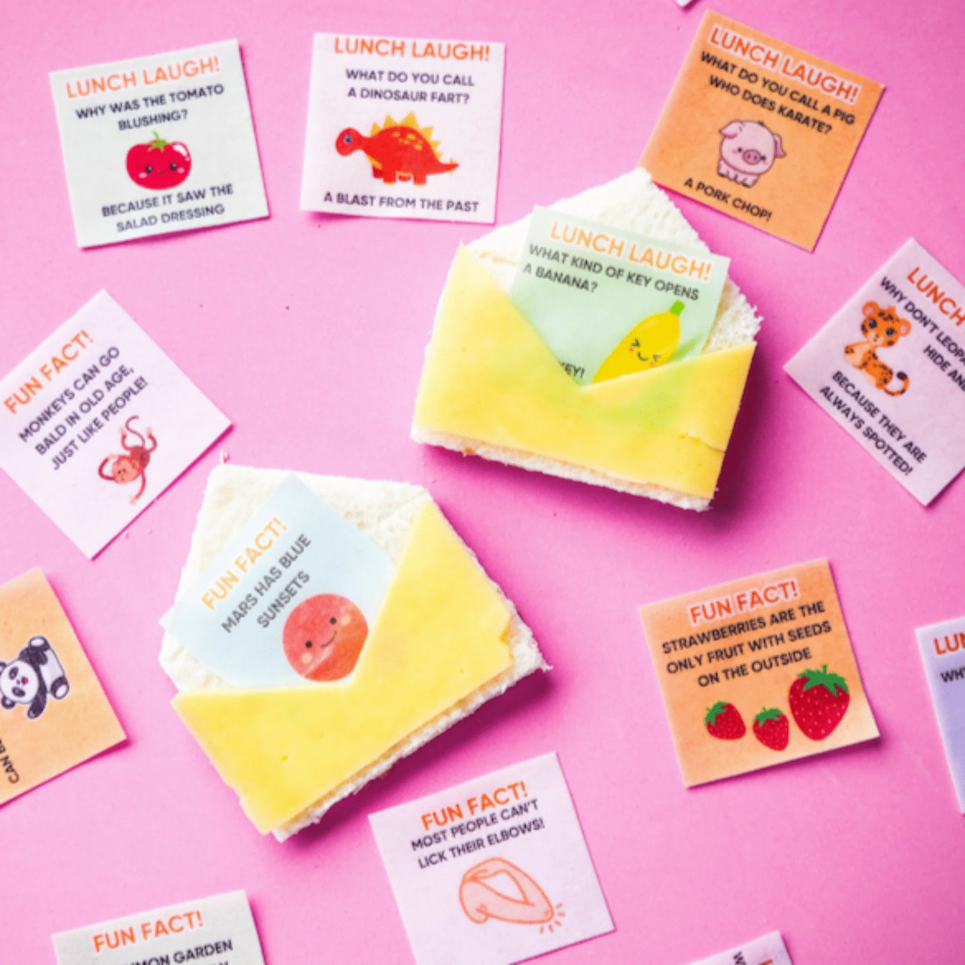 Sticketies - Edible Lunchbox Stickers - Nommy Lunchbox Notes