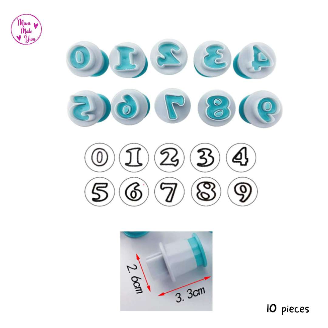 Cookie Cutters - Numbers (10 Piece Set)3