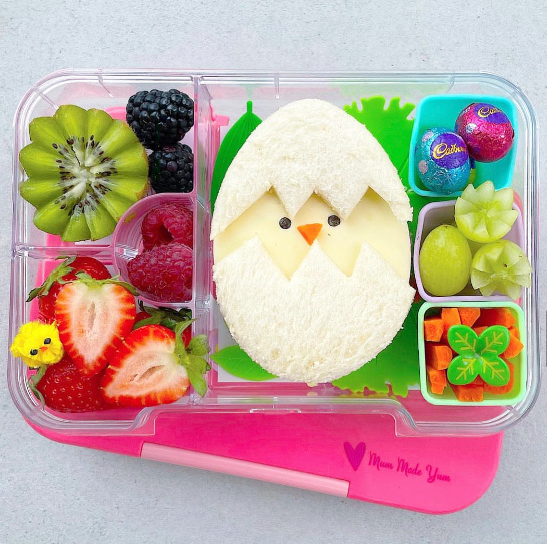 Bento Lunchbox (Medium) - Purple Rainbow