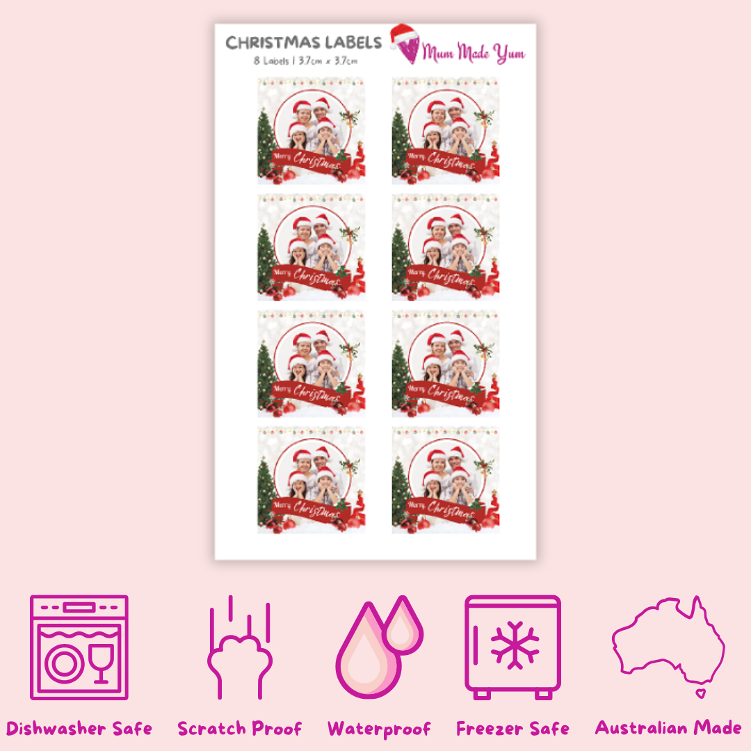 Custom Christmas Gift Labels