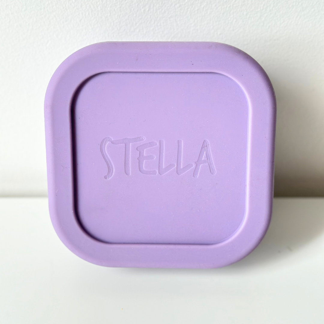Personalised Medium Silicone Lunchbox - Pink4