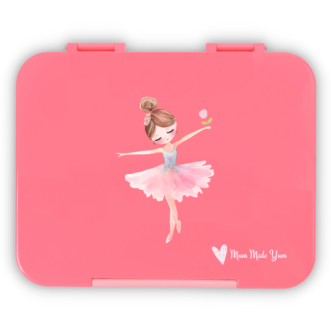 Bento Lunchbox (Large) - Pink Ballerina