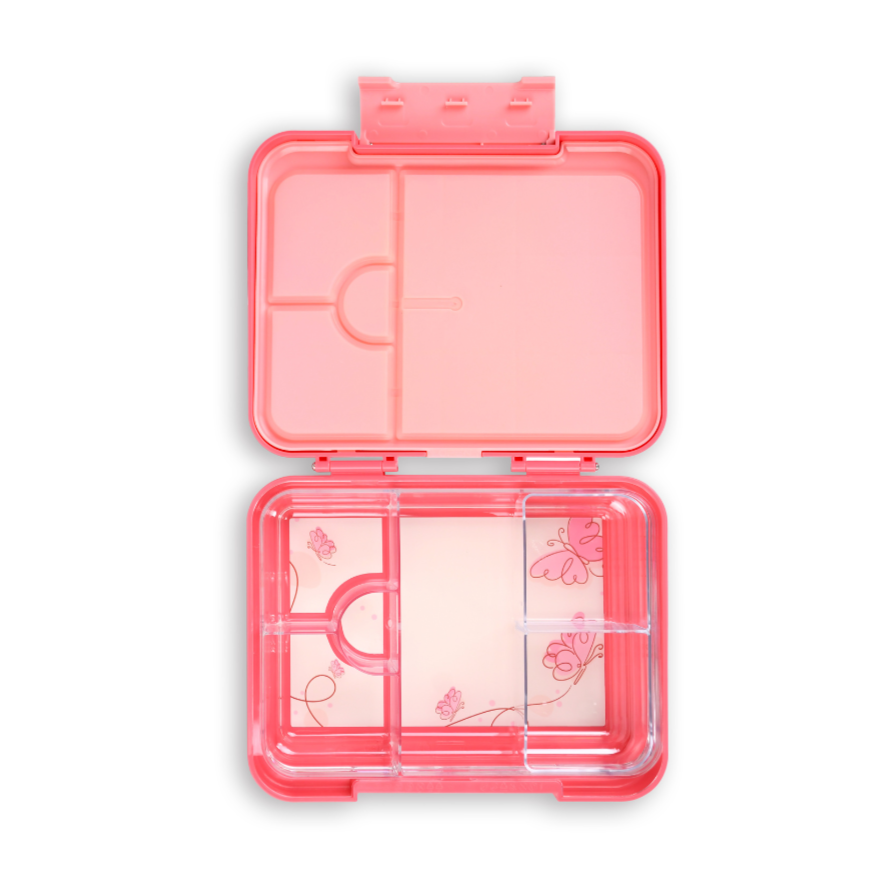 Bento Lunchbox (Large) - Pink Butterfly