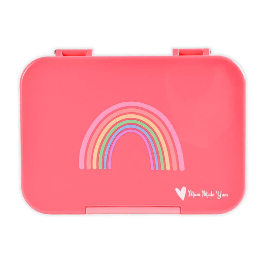 Bento Lunchbox (Medium) - Pink Rainbow 2.0