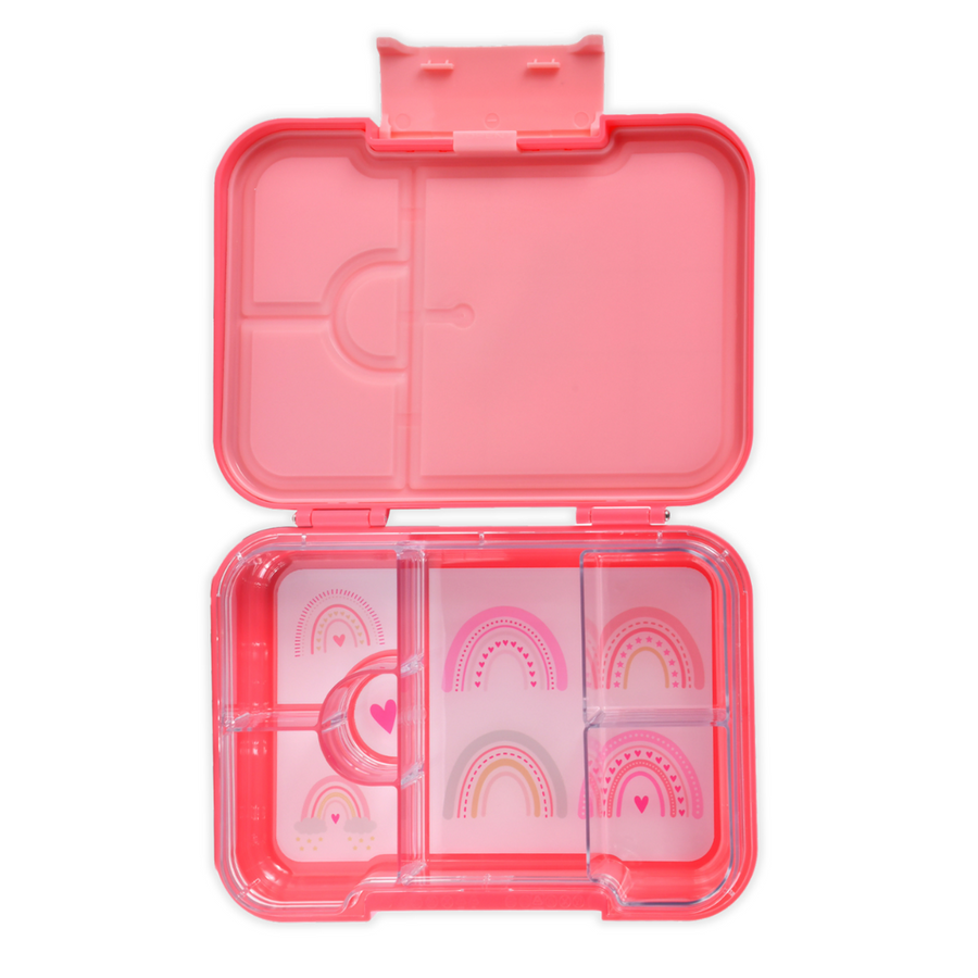 Bento Lunchbox (Medium) - Pink Rainbow 2.0