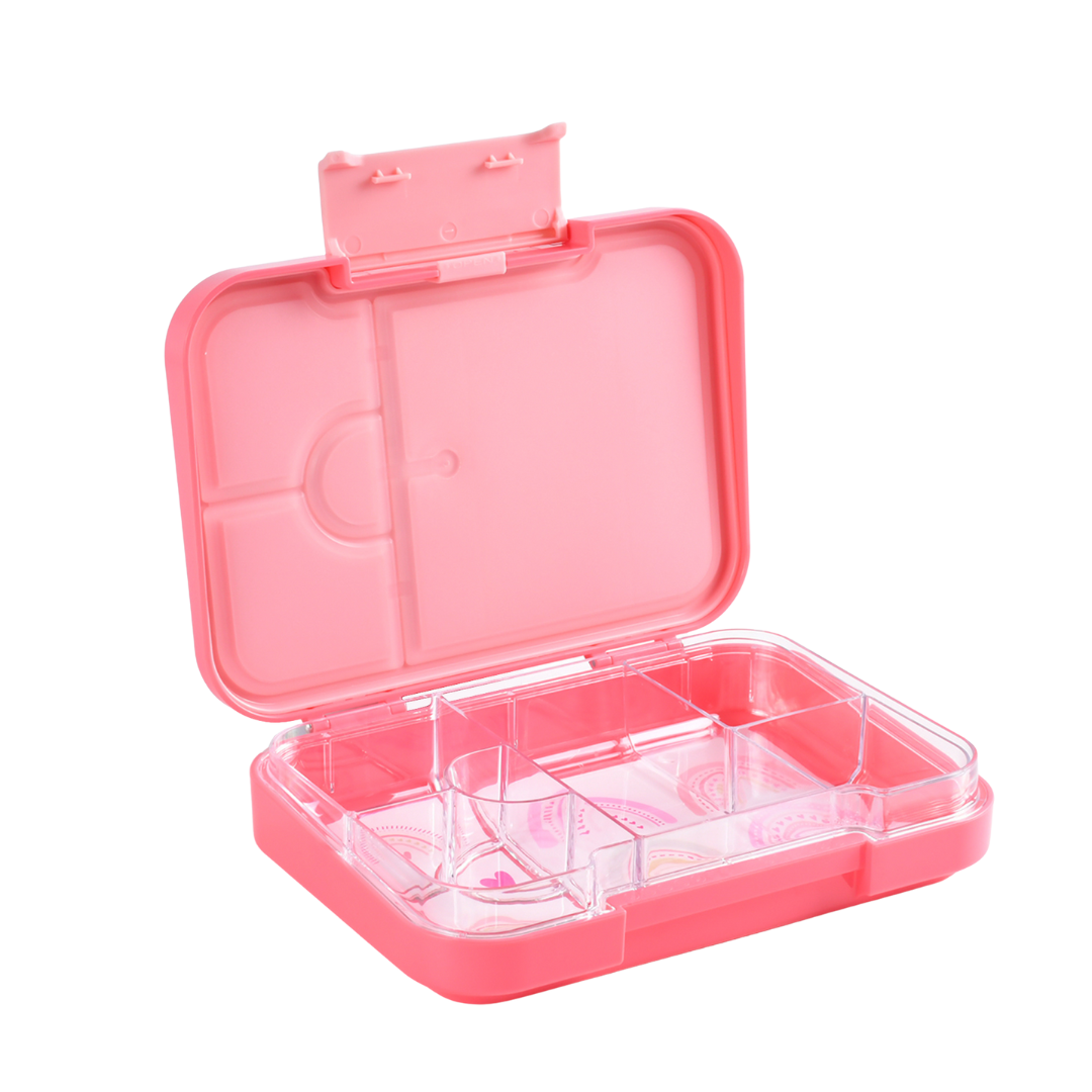 Bento Lunchbox (Medium) - Pink Rainbow 2.0