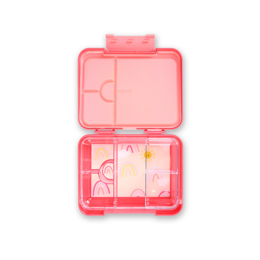 Bento Lunchbox (Large) - Pink Rainbow