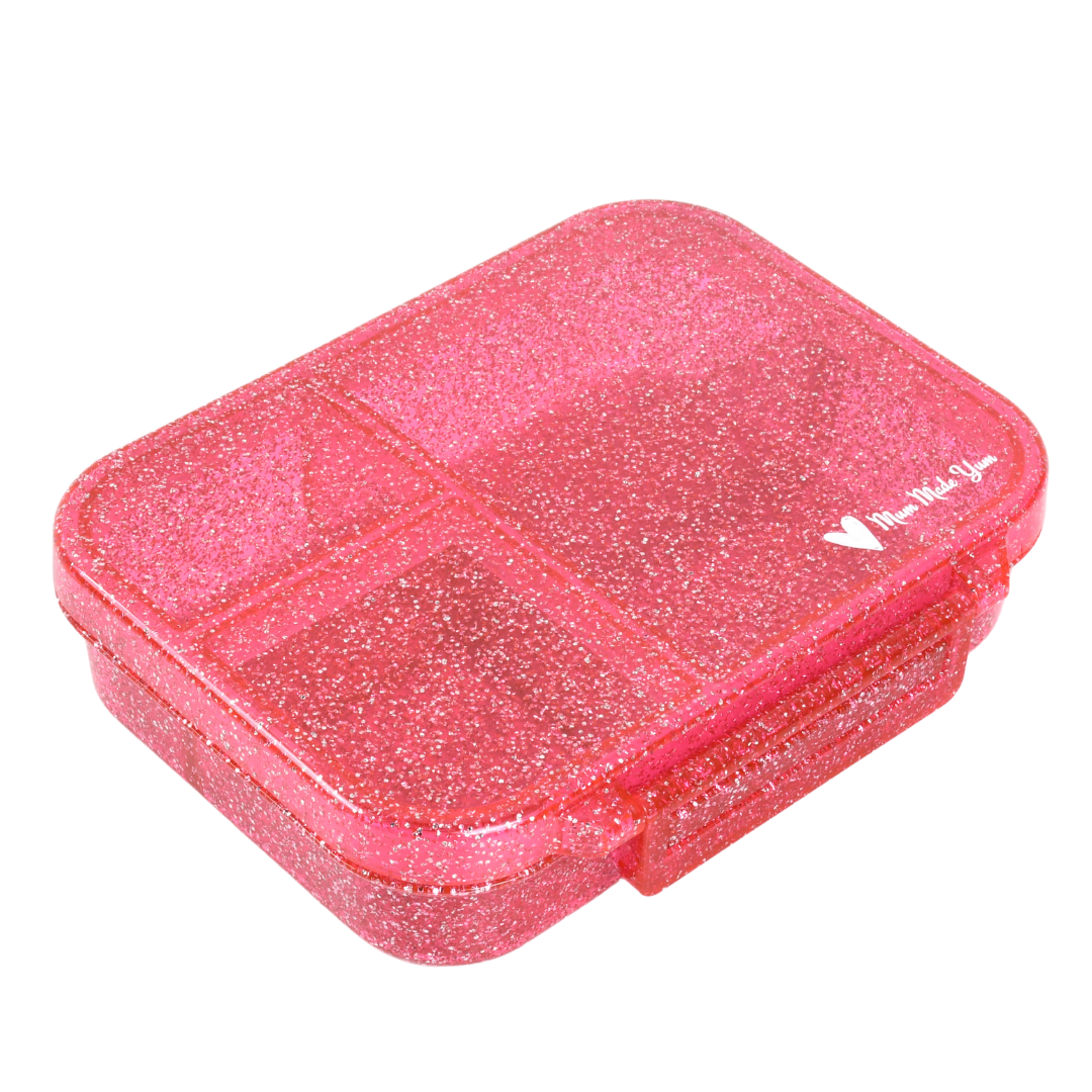 Bento Lunchbox (Mini Snack) - Sparkle Pink