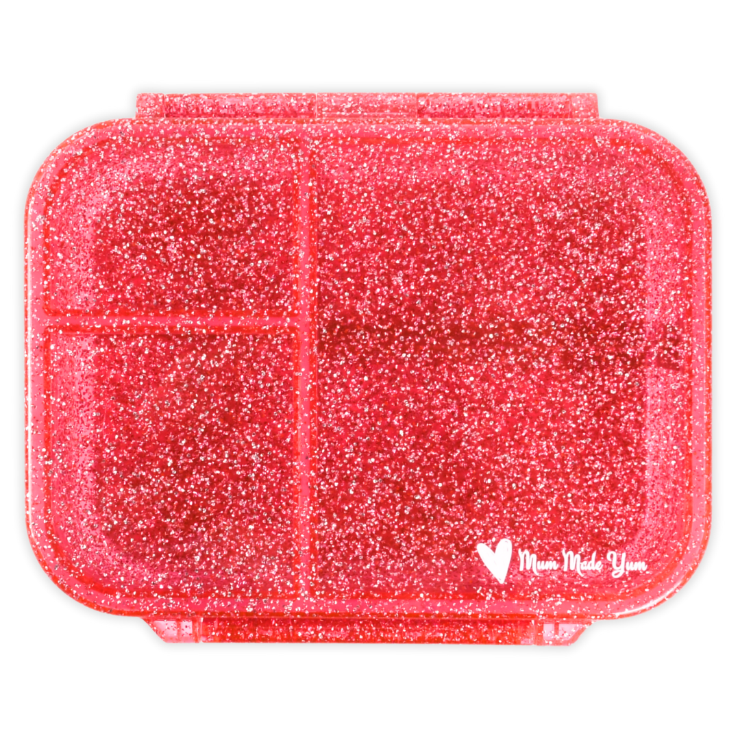 Bento Lunchbox (Mini Snack) - Sparkle Pink