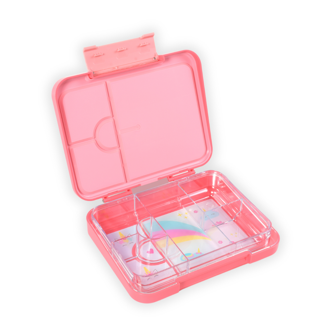 Bento Lunchbox (Large) - Pink Unicorn