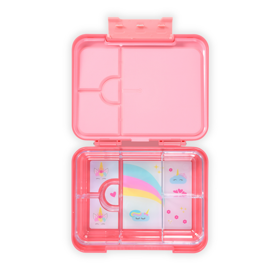 Bento Lunchbox (Large) - Pink Unicorn
