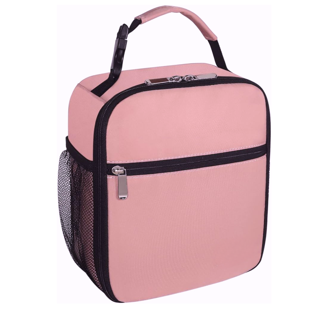 Insulated Lunch Cooler Bag – Pink