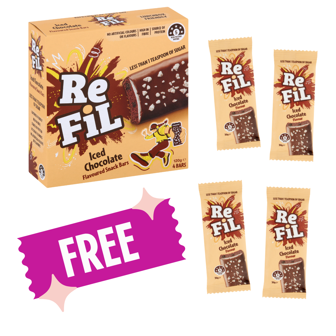 FREE GIFT - ReFil Chocolate Protein Snack Pack (4 Bars)
