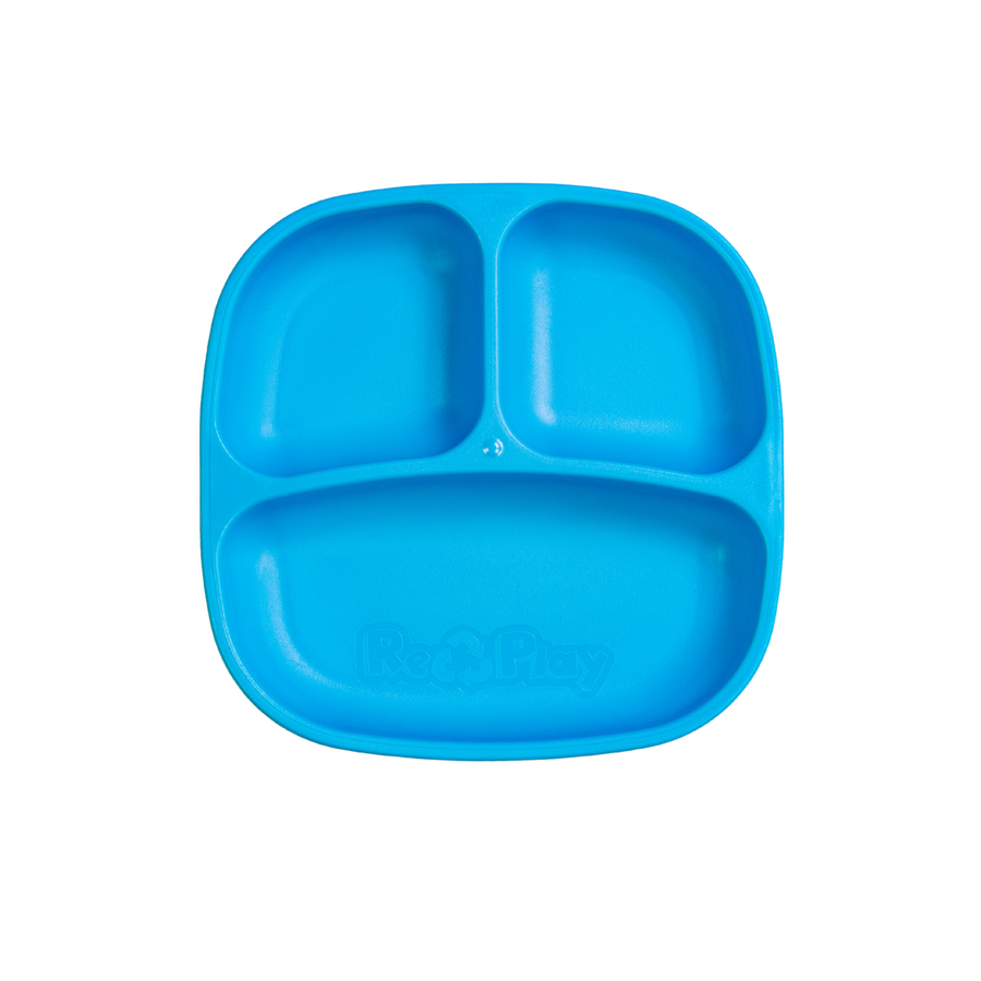 RePlay Recycled Divided Plate - Sky Blue