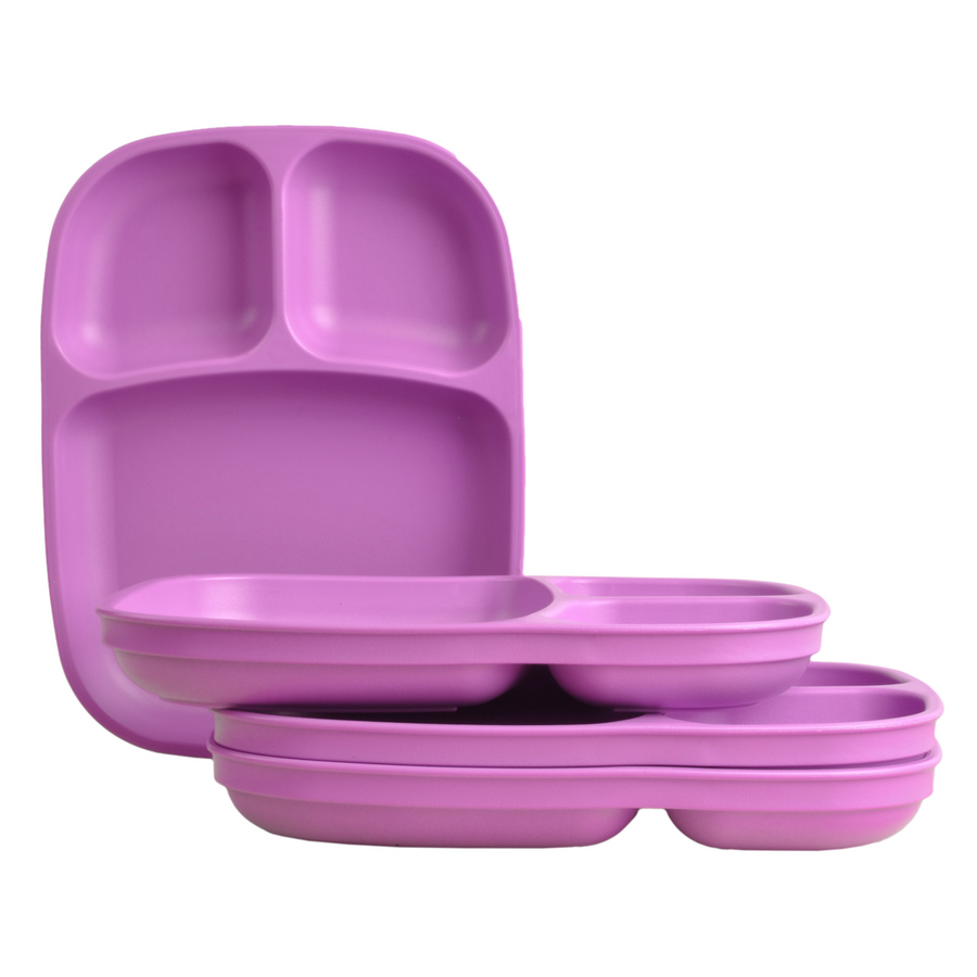 RePlay Recycled Divided Tray Plate - Purple