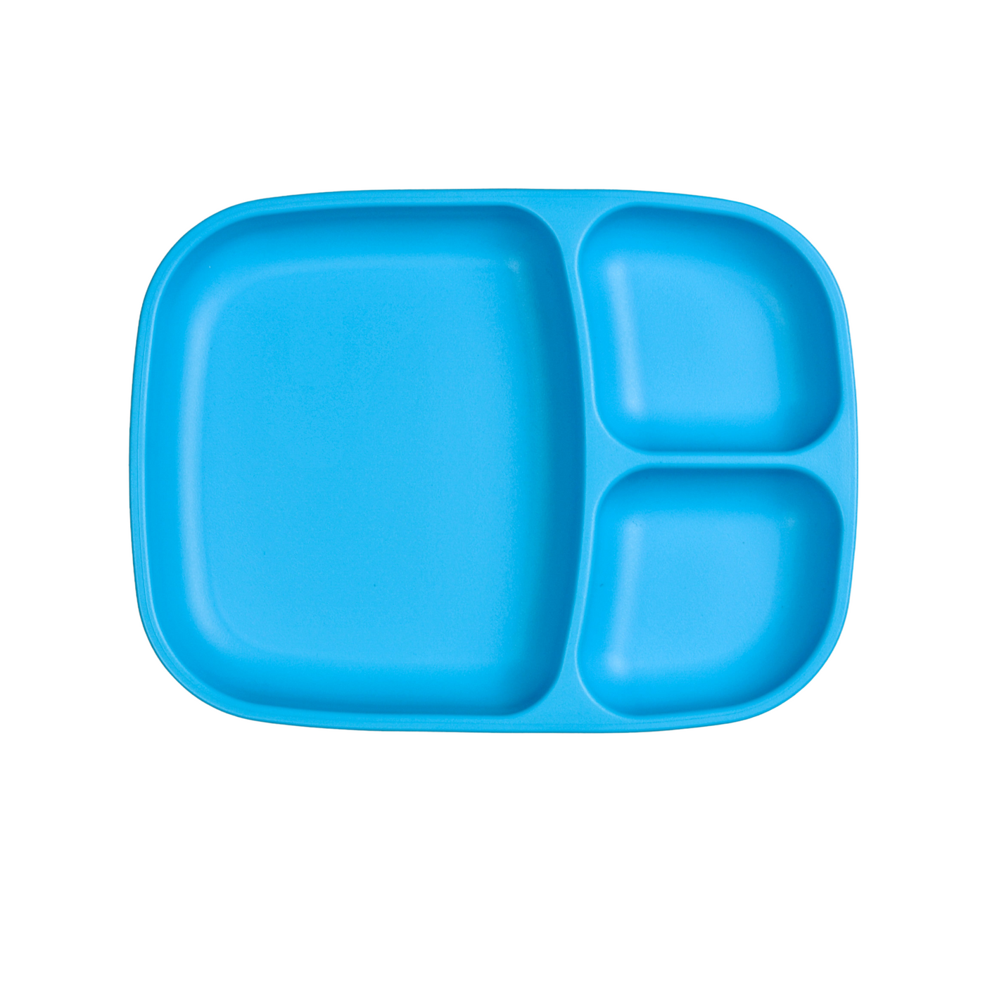 RePlay Recycled Divided Tray Plate - Sky Blue