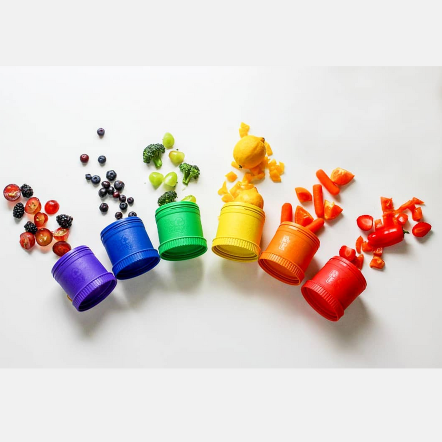 RePlay Recycled Snack Stack (2 Pods) - Aqua