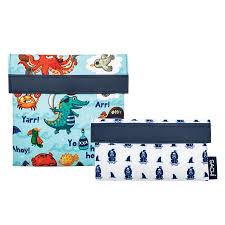 Sachi Lunch Pocket - Set of 2 - Pirate Bay