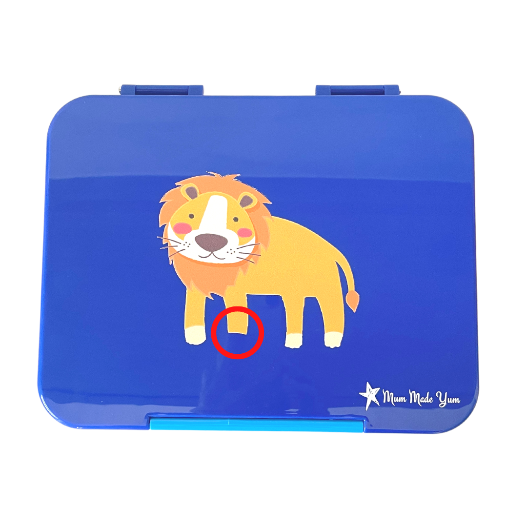 Bento Lunchbox (Large) - Safari *MISSING FOOT*