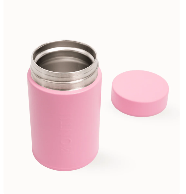 MontiiCo Insulated Snack Food Jar - Bubblegum Pink