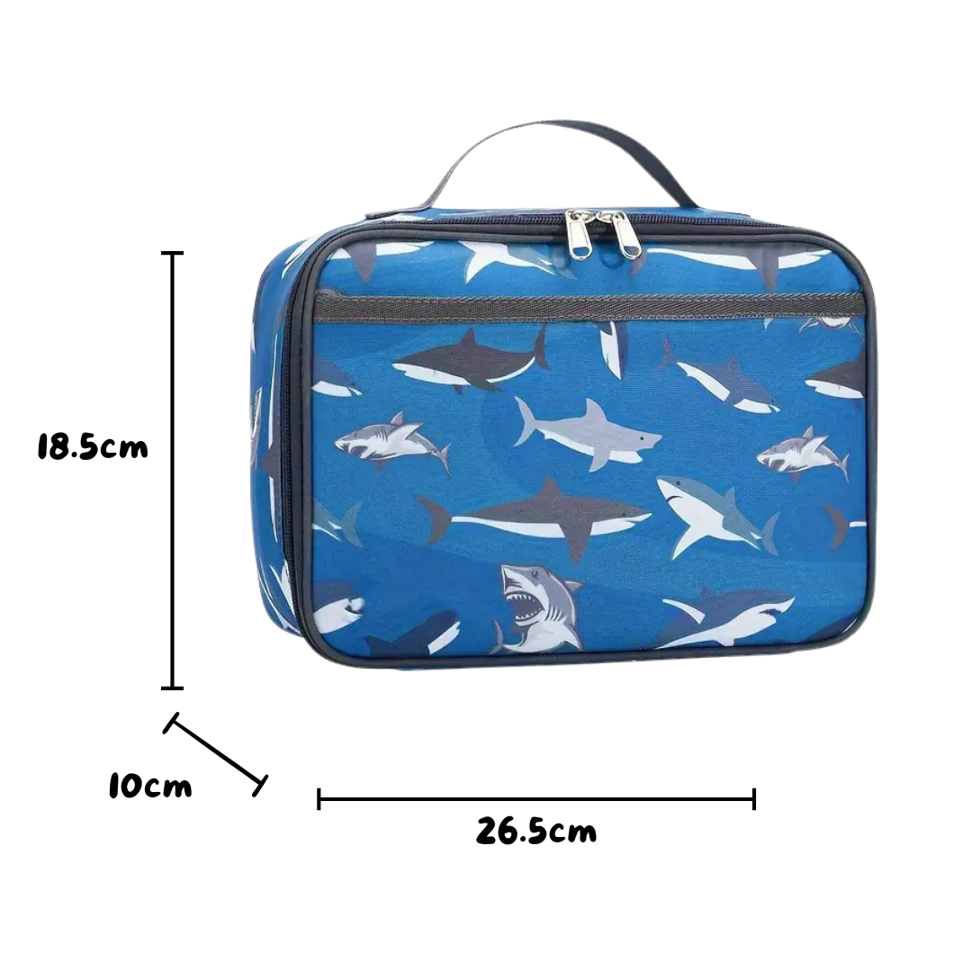 Insulated Lunch Cooler Carry Bag – Shark