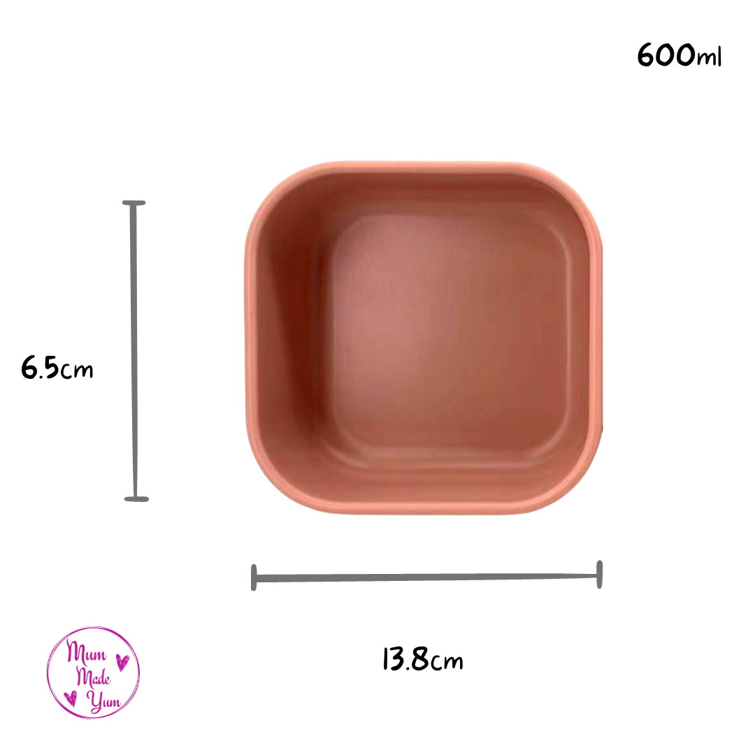 Medium Silicone Lunchbox - Pink2