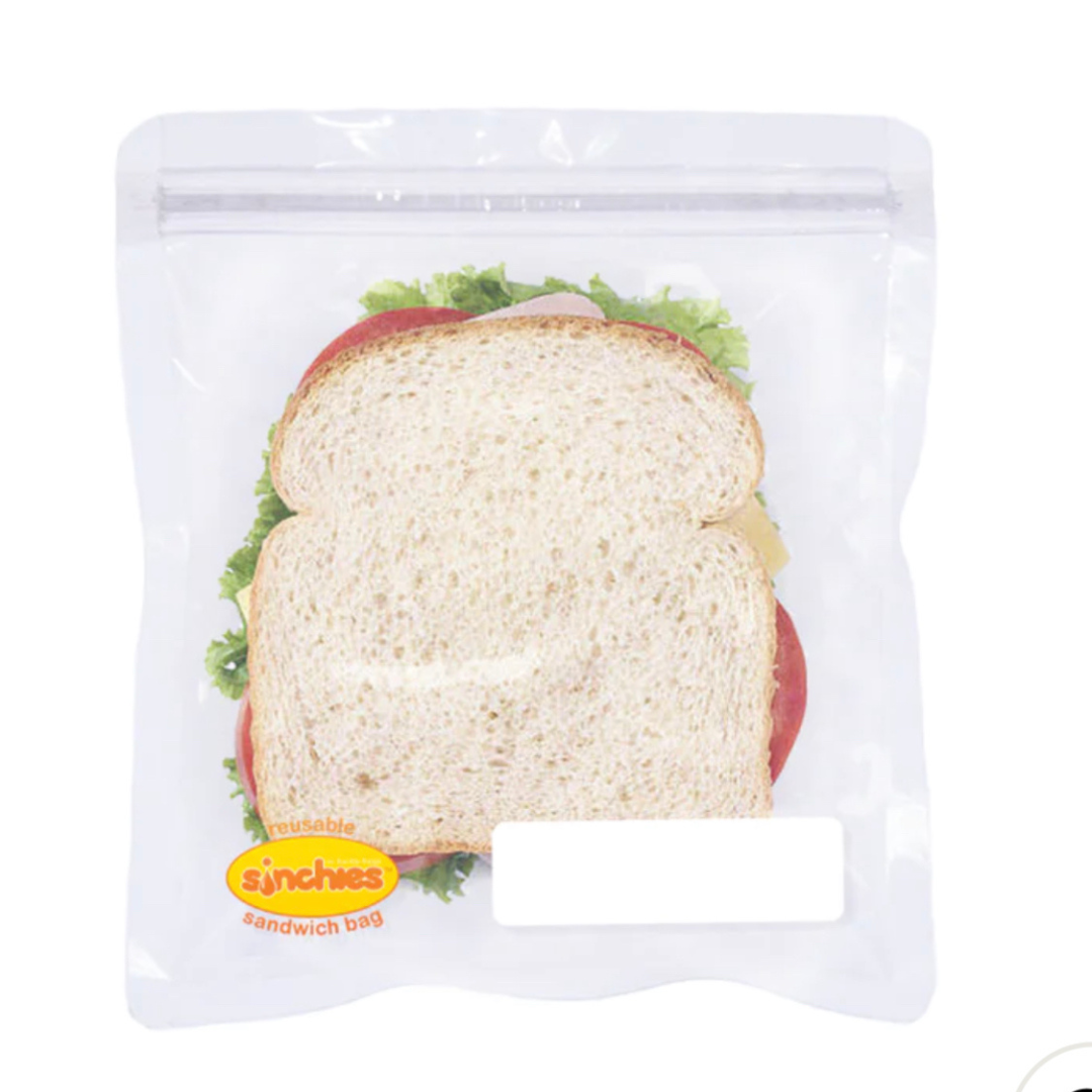 Sinchies Reusable Sandwich Bags - Trucks- Pack: 5 2